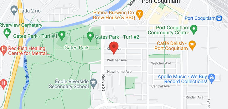 map of 101 2436 KELLY AVENUE